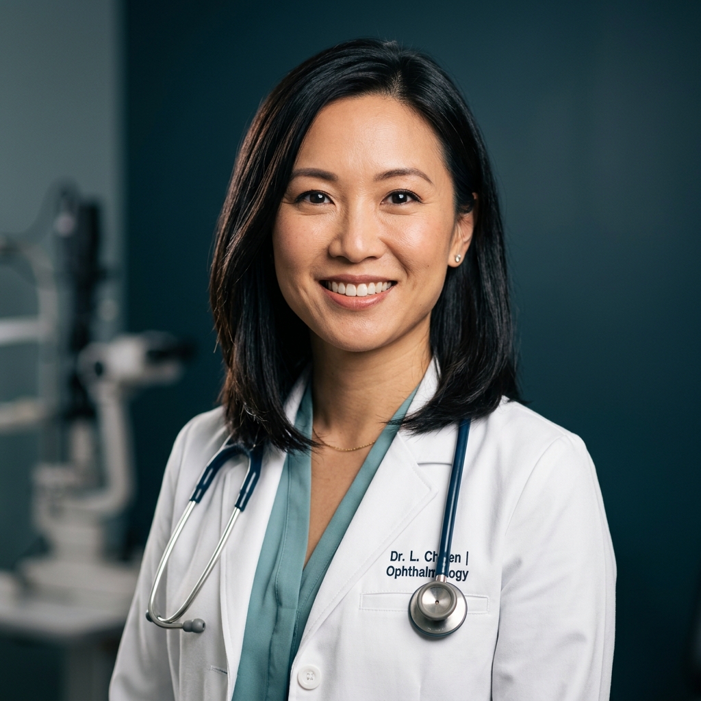 Dr. Sarah Chen, ophthalmologist